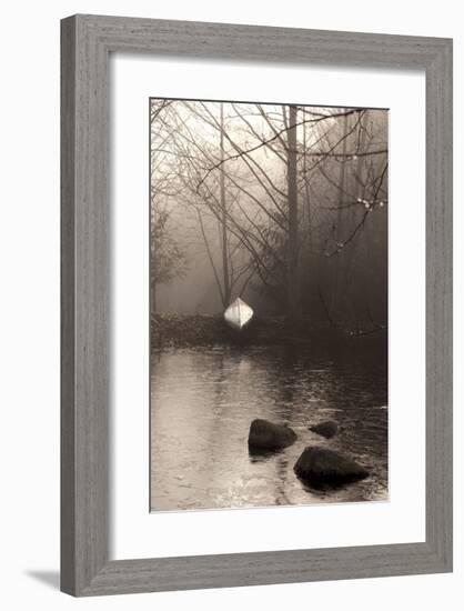 Silvered Morning Pond-Heather Ross-Framed Giclee Print