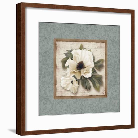 Silversage Flower I-Elizabeth Medley-Framed Premium Giclee Print