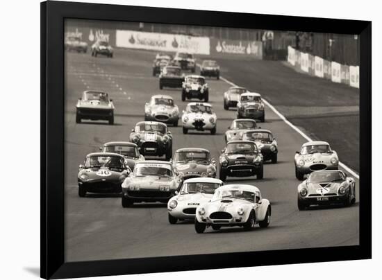 Silverstone Classic Race-Gasoline Images-Framed Giclee Print