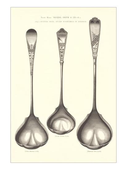 Silverware Patterns For Ladles Art Print By Art Delectable Silverware Patterns Silverware Patterns For Ladles Art Print By Art Delectable Silverware Patterns