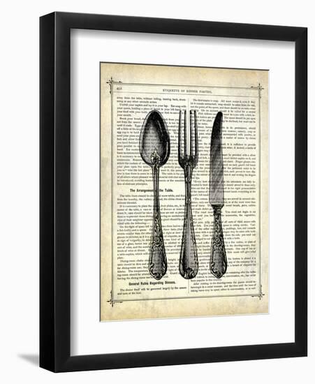 Silverware-Marion Mcconaghie-Framed Art Print