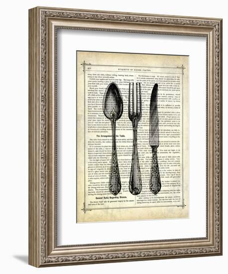 Silverware-Marion Mcconaghie-Framed Art Print