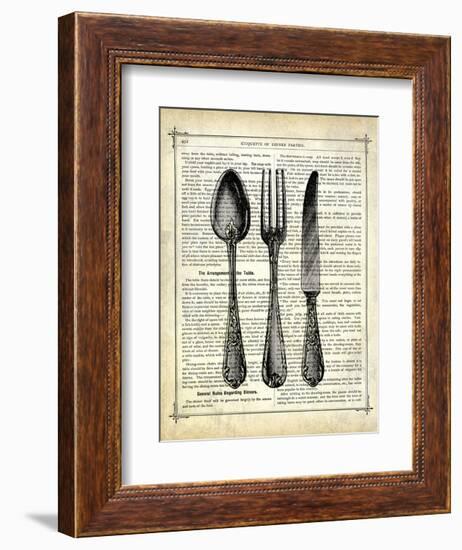 Silverware-Marion Mcconaghie-Framed Art Print