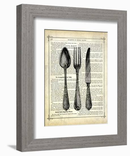 Silverware-Marion Mcconaghie-Framed Art Print