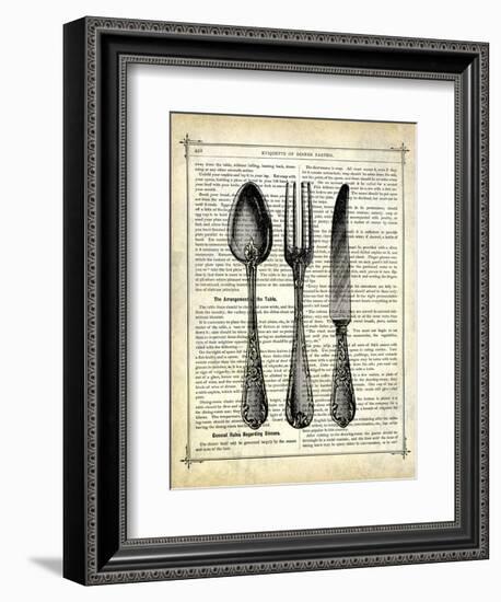 Silverware-Marion Mcconaghie-Framed Art Print