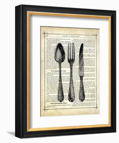 Silverware-Marion Mcconaghie-Framed Art Print