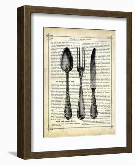 Silverware-Marion Mcconaghie-Framed Art Print