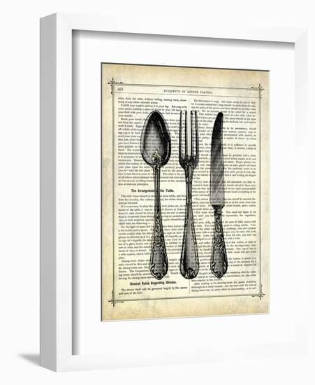 Silverware-Marion Mcconaghie-Framed Art Print