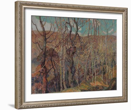 Silvery Tangle-Franklin Carmichael-Framed Giclee Print