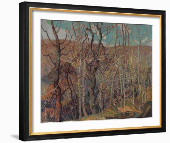 Silvery Tangle-Franklin Carmichael-Framed Giclee Print