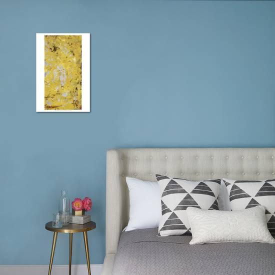 Silvery Yellow Ii Art Print Natalie Avondet Art Com