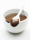 Chocolate Coated Spoon on a Bowl of Melted Chocolate-Silvia Baghi-Framed Photographic Print