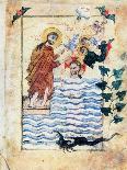 Baptism of Jesus by St John the Baptist, 1305-Simeon Artchichetski-Giclee Print