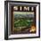 Simi Orange Label - Santa Susana, CA-Lantern Press-Framed Art Print