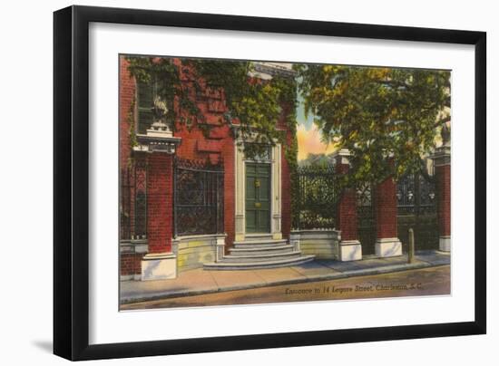 Simmons-Edwards House, Charleston-null-Framed Art Print