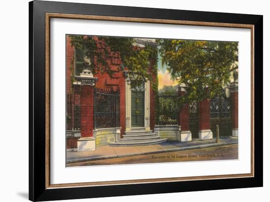 Simmons-Edwards House, Charleston-null-Framed Art Print