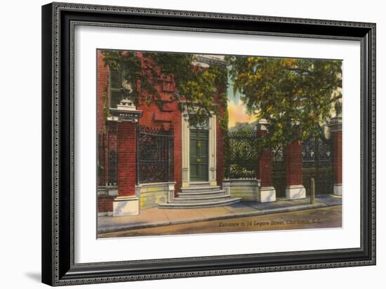 Simmons-Edwards House, Charleston-null-Framed Art Print