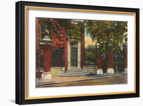 Simmons-Edwards House, Charleston-null-Framed Art Print