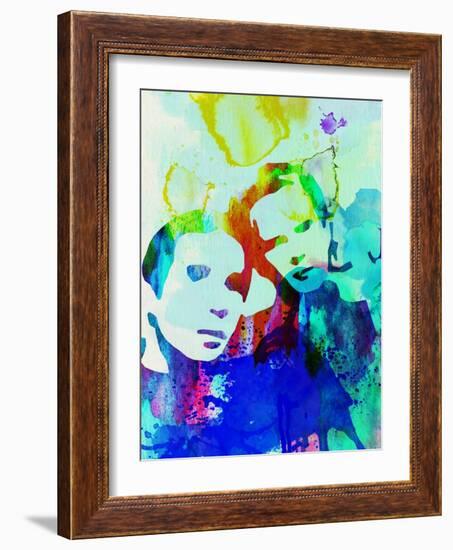 Simon and Garfunkel-Nelly Glenn-Framed Art Print