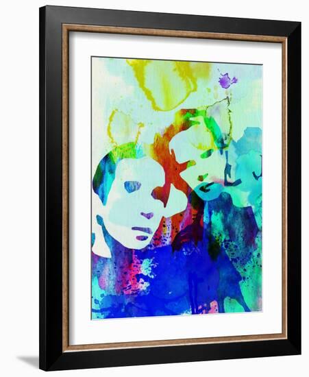 Simon and Garfunkel-Nelly Glenn-Framed Art Print