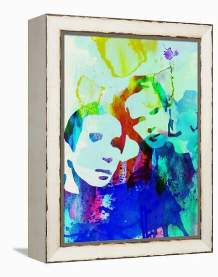 Simon and Garfunkel-Nelly Glenn-Framed Stretched Canvas