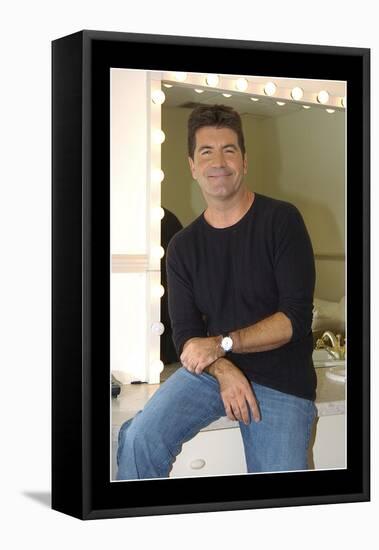 Simon at the Fountain Studios, Wembley-null-Framed Premier Image Canvas