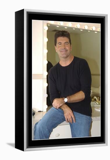 Simon at the Fountain Studios, Wembley-null-Framed Premier Image Canvas