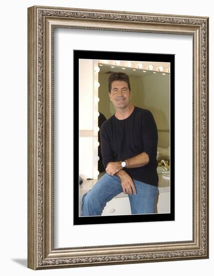 Simon at the Fountain Studios, Wembley-null-Framed Photographic Print