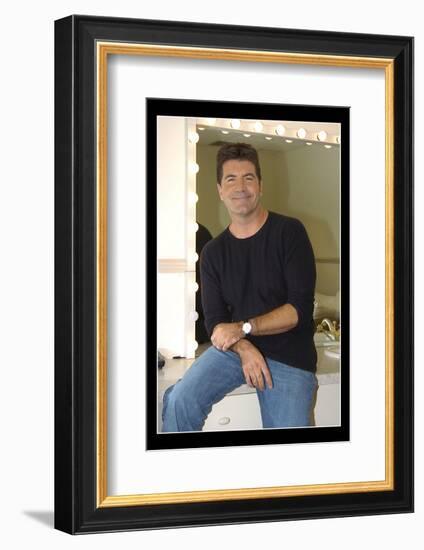 Simon at the Fountain Studios, Wembley-null-Framed Photographic Print