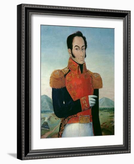 Simon Bolivar (1783-1830)-Arturo Michelena-Framed Giclee Print