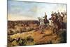 Simon Bolivar Heading His Army at Battle of Junin, August 5, 1824-null-Mounted Giclee Print