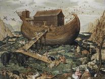 The Noah's Ark on Mount Ararat - Myle, Simon De (Active Ca 1570) - 1570 - Oil on Wood - 114X142 - P-Simon de Myle-Giclee Print