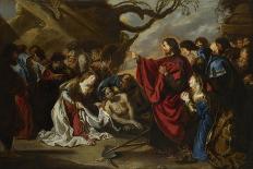 The Raising of Lazarus-Simon de Vos-Premier Image Canvas