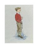 The Golfer-Simon Dyer-Premium Giclee Print