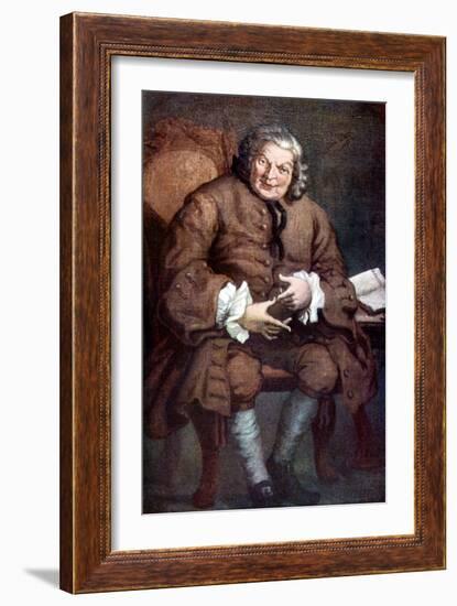 Simon Fraser, Lord Lovat, Scottish Jacobite, 18th Century-William Hogarth-Framed Giclee Print