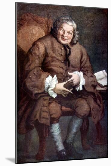 Simon Fraser, Lord Lovat, Scottish Jacobite, 18th Century-William Hogarth-Mounted Giclee Print