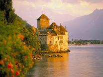 Waterfront Pavement Cafes, Lucerne, Switzerland-Simon Harris-Photographic Print