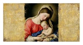 Virgin Mary (After Bronzino)-Simon Roux-Art Print