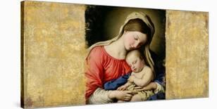 Virgin Mary (After Bronzino)-Simon Roux-Framed Art Print