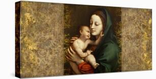 Holy Virgin (After Sassoferrato)-Simon Roux-Stretched Canvas