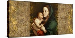 Holy Virgin (After Sassoferrato)-Simon Roux-Framed Art Print
