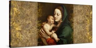 Holy Virgin (Italian school)-Simon Roux-Framed Art Print