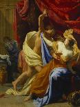 Tarquin and Lucretia-Simon Vouet (Circle of)-Framed Giclee Print