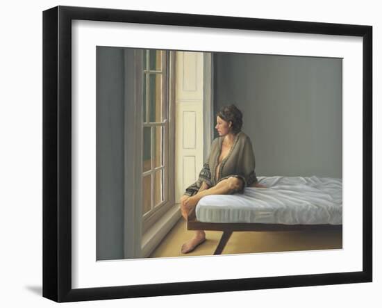 Simona Pregnant Seated, 2007-Peter Breeden-Framed Giclee Print