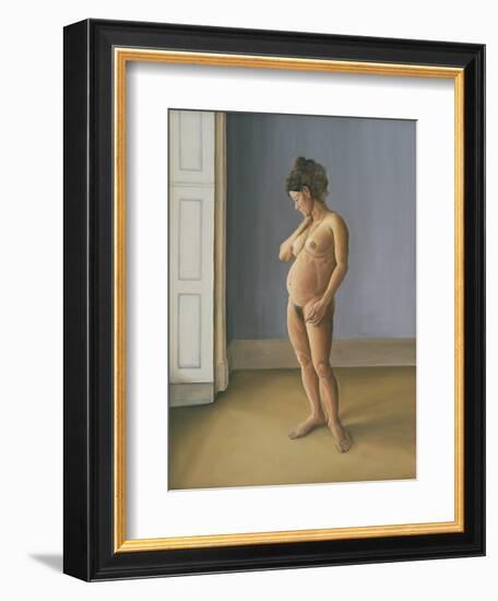 Simona Pregnant Standing, 2007-Peter Breeden-Framed Giclee Print