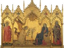 Christ Discovered in the Temple-Simone Martini-Giclee Print