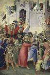 The Annunciation, Saints Asano and Margaret, Prophets Jeremiah, Ezechiel, Isaiah, and Daniel-Simone Martini-Giclee Print