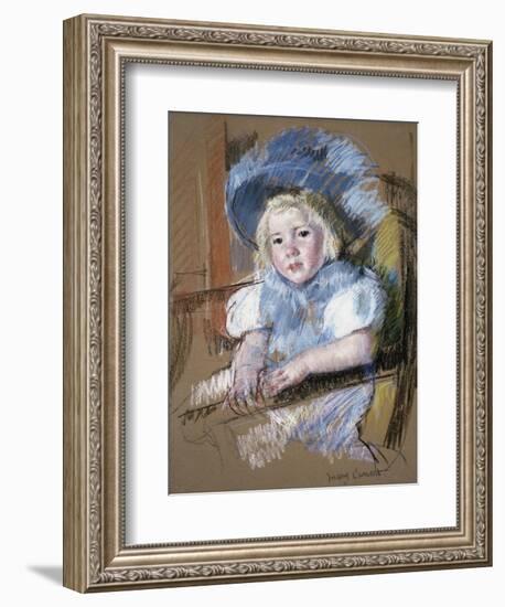 Simone Seated-Mary Cassatt-Framed Giclee Print