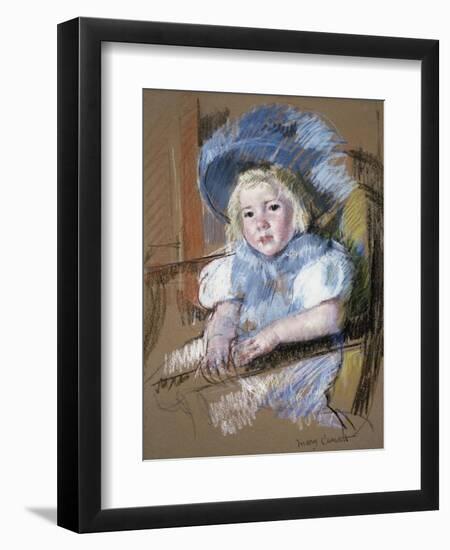 Simone Seated-Mary Cassatt-Framed Giclee Print