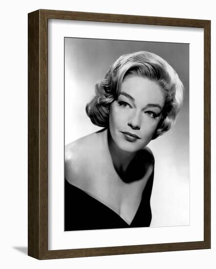 Simone Signoret, 1950s-null-Framed Photo